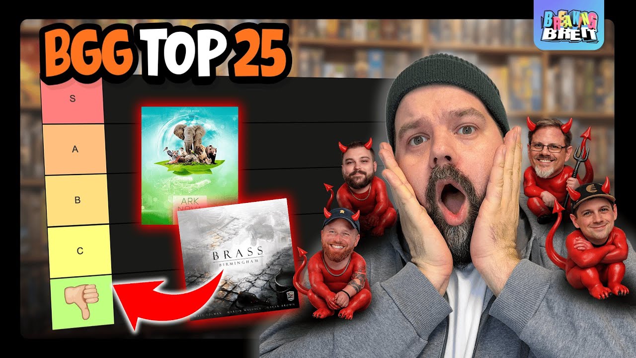 👺 Ein teuflisches Brettspiel Ranking! Diese BGG Top 25 wird nicht jedem schmecken!