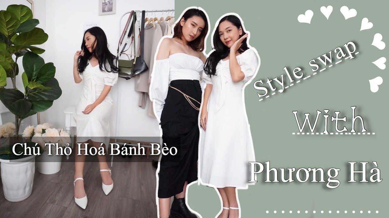 Phương H&agrave; Biến Thỏ Th&agrave;nh B&aacute;nh B&egrave;o Ch&uacute;a - Style Swap Challenge | Con Thỏ Collab Phương H&agrave;