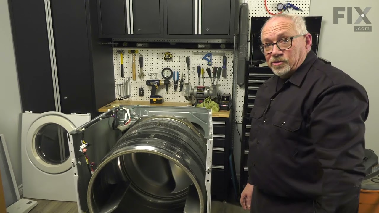 LG Dryer Repair - How to Replace the Felt Seal