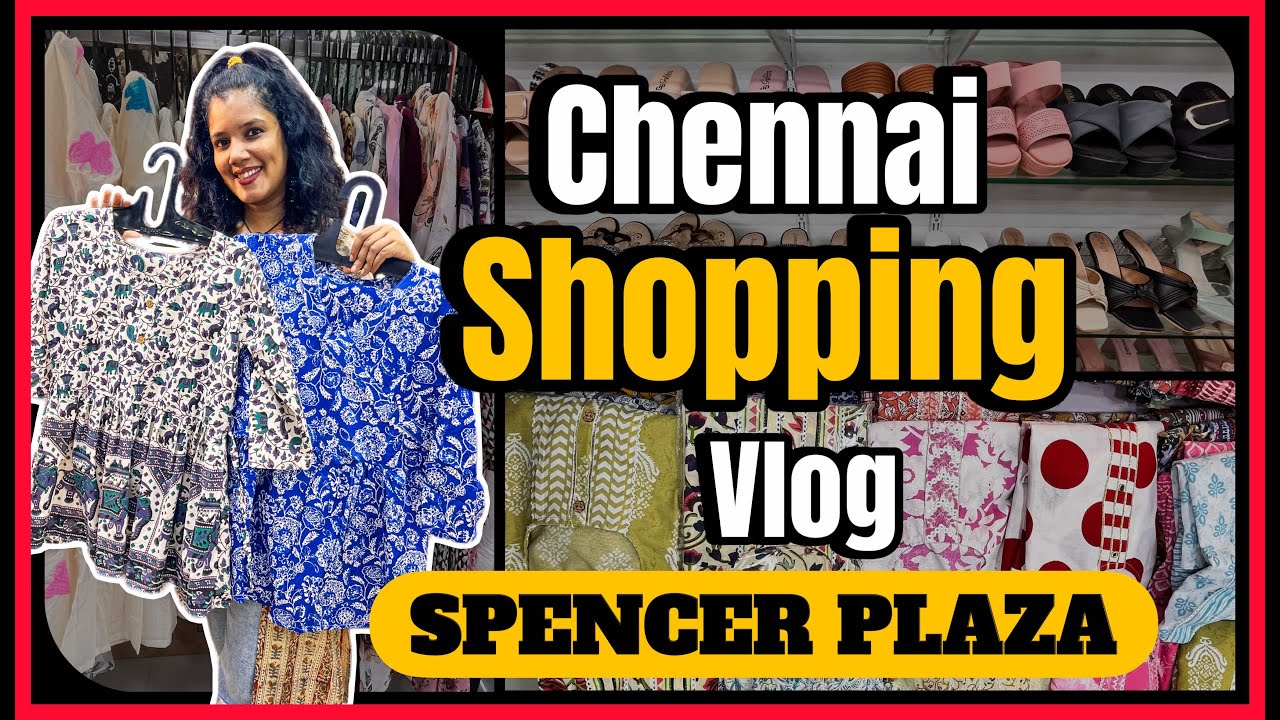 Chennai Spencer Plaza Shopping | #tamilvlog
