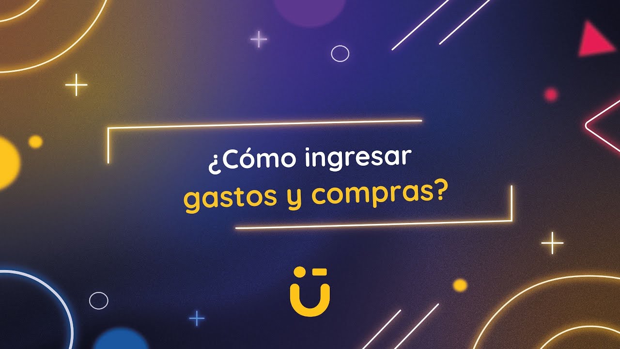 Ingresar gastos y compras