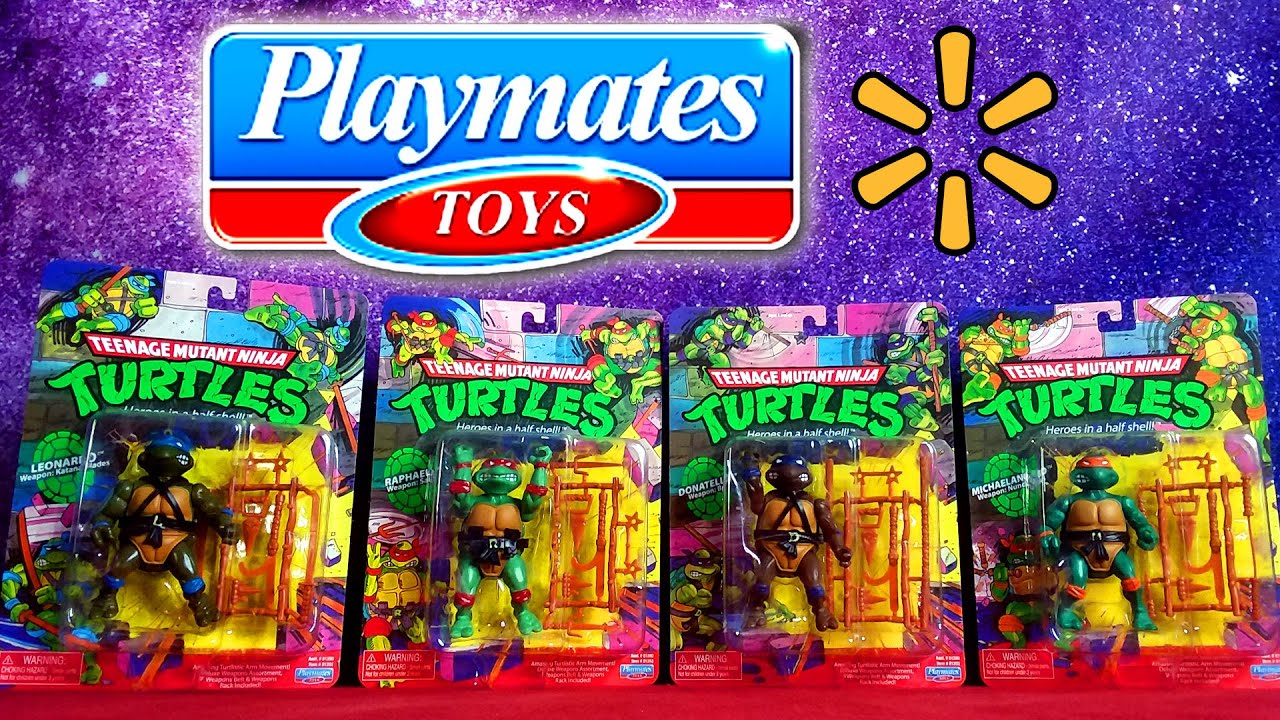 Teenage Mutant Ninja Turtles Classic Reissue Action Figures - The Best Carding (Walmart)