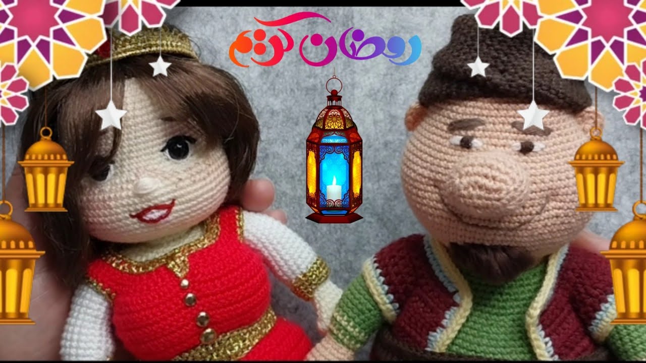 #شخصيات_فنانيس قلبوظة ج٤طريقة عمل الرأس👩 وتطريز الملامح👄👃👀