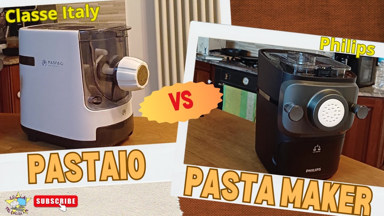 Pastaio Classe Italy VS Pasta Maker Philips