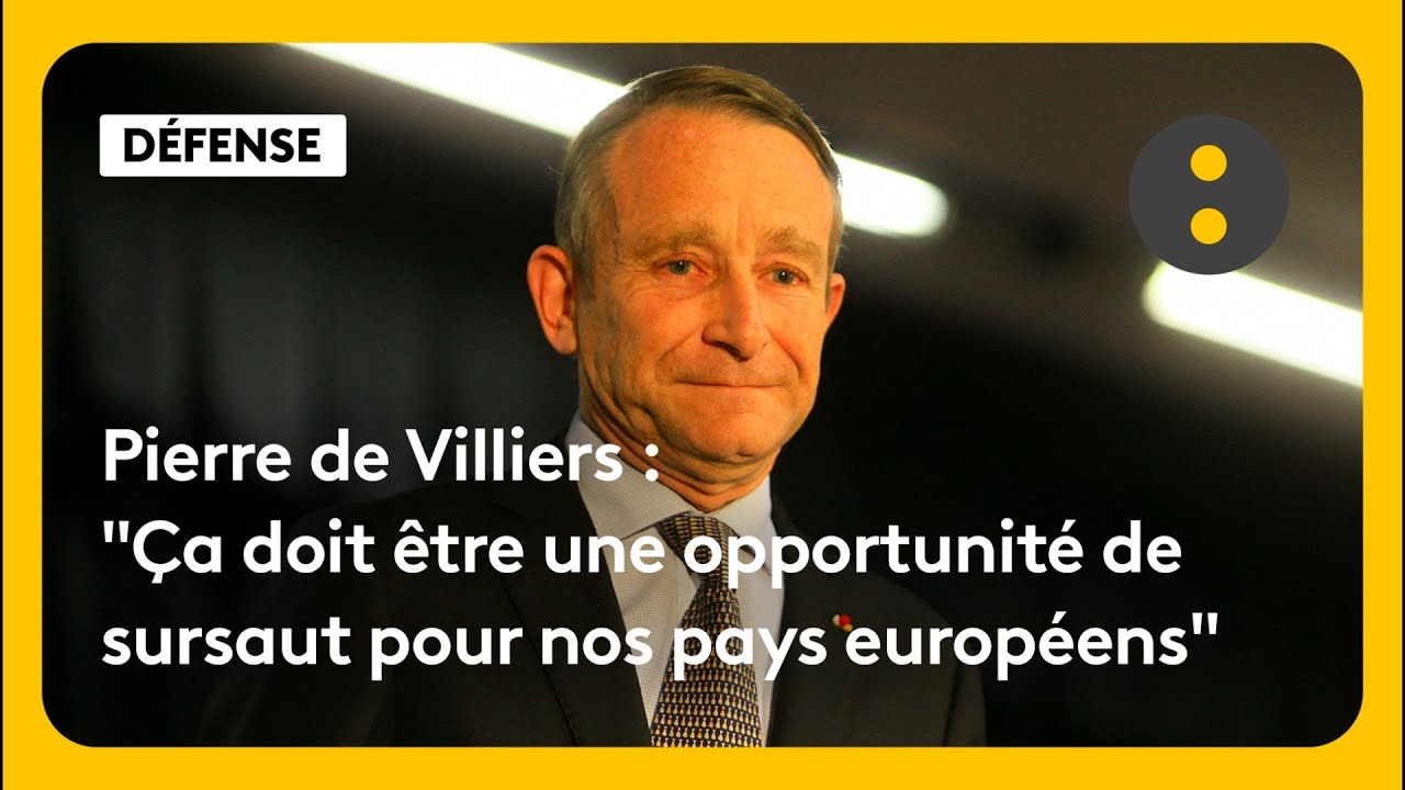 L'ancien chef d'état-major des armées Pierre de Villiers est l'invité de 