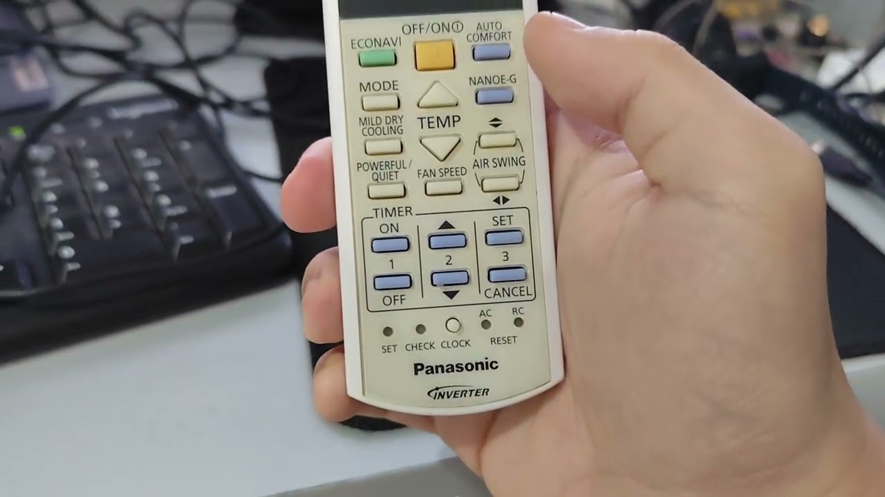 Panasonic Air Conditioner Remotes