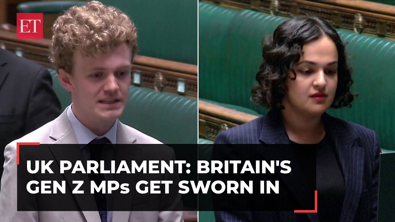 UK Parliament: From Sam Carling to Nadia Whittome, Britain's Gen Z MPs get sworn in