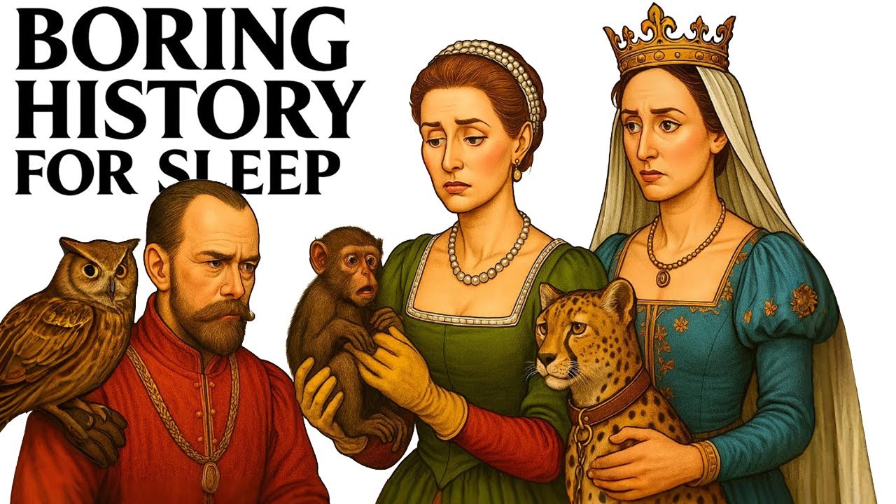 🐾👑 Unusual Pets of the European Nobility 📜😴 | History for Sleep