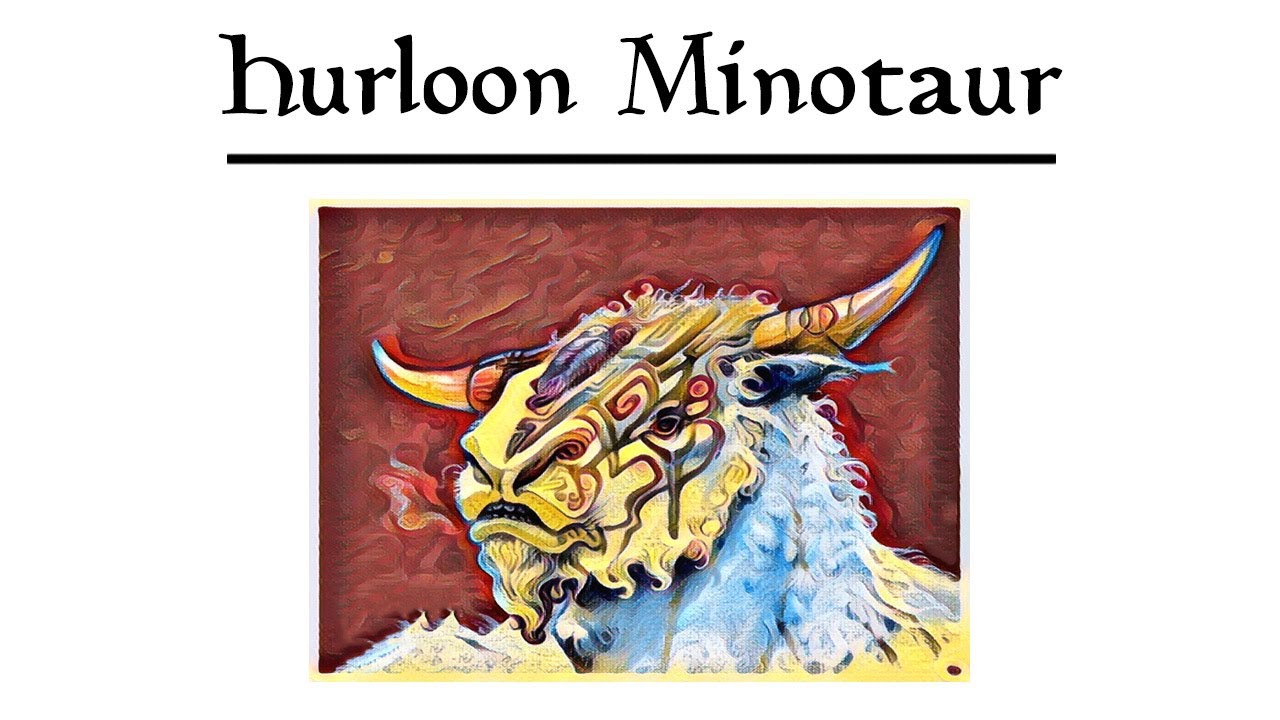 Hurloon Minotaur - Magic the Gathering lore - Rise and fall of the face of Magic