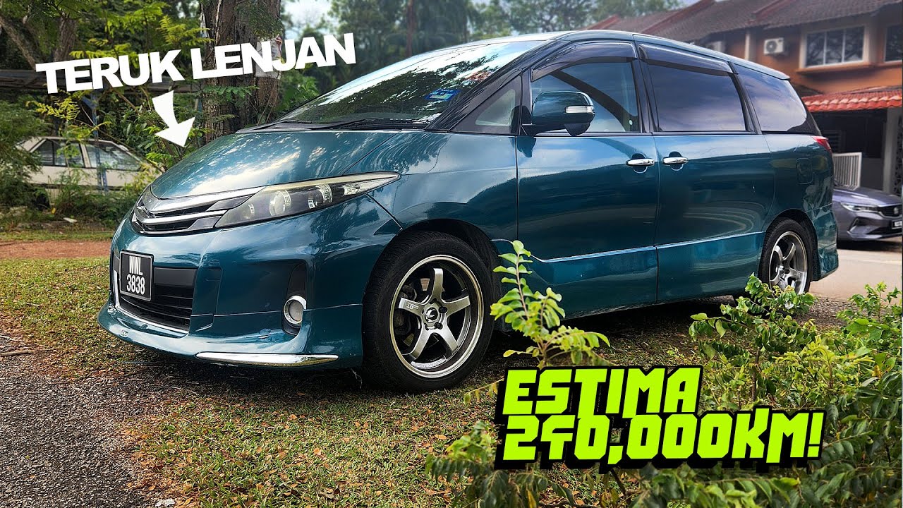 Aku Major restore Toyota Estima! Sakit ooo!