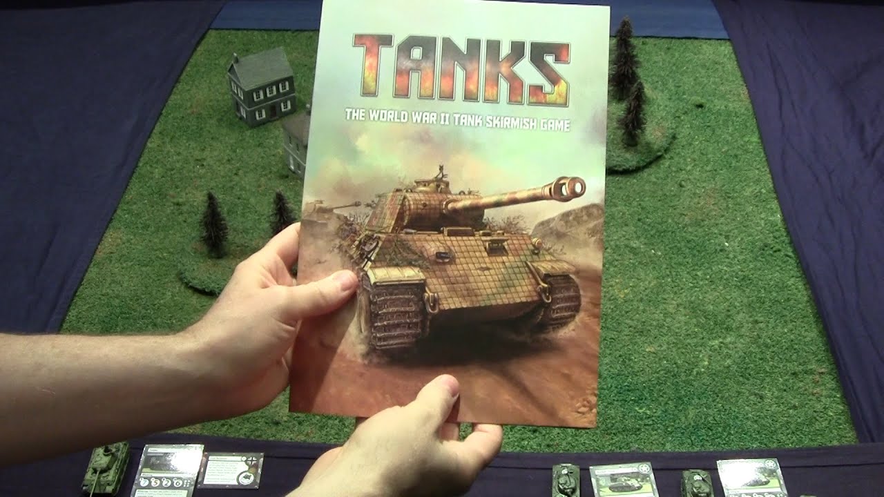 Battle Report and Tutorial - Tanks The World War II Tank Skirmish Game (Flames of War)