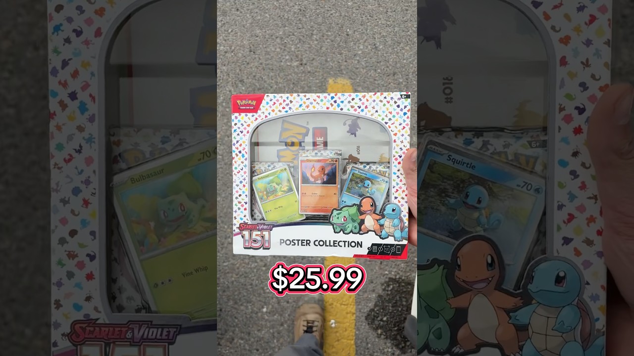 Part 146 | Even more 151 at Walmart?? Pokemon 151 Poster Collection Opening