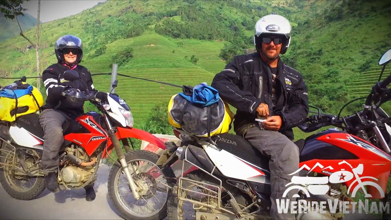 We Ride Vietnam tour - Drone footage/ North East Vietnam motorcycle tour