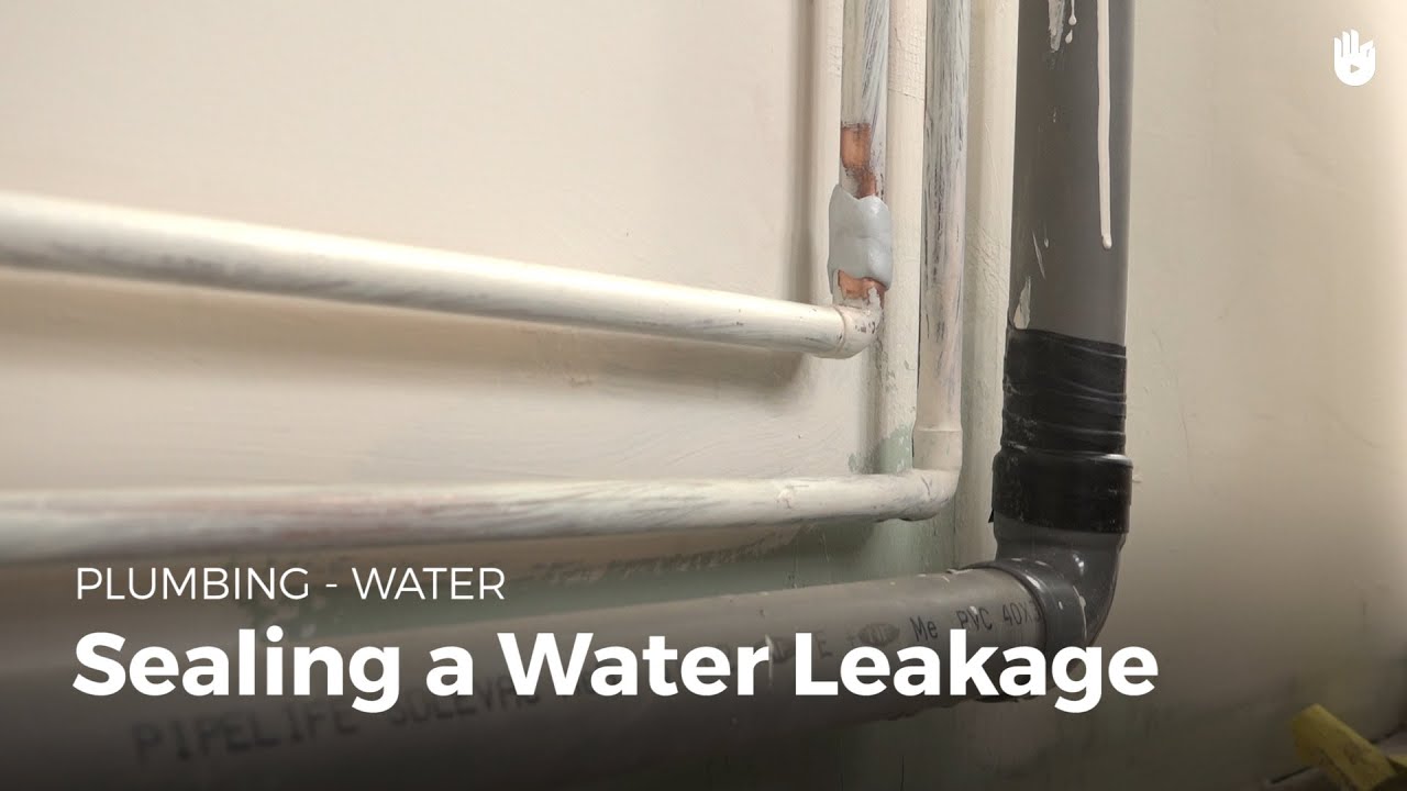 How to Seal a Leaking Pipe | DIY Projects