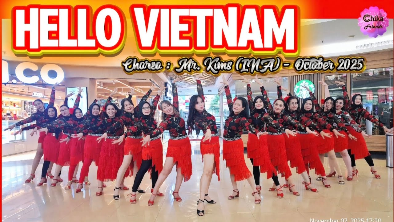 HELLO VIETNAM | Line Dance | MCC Class