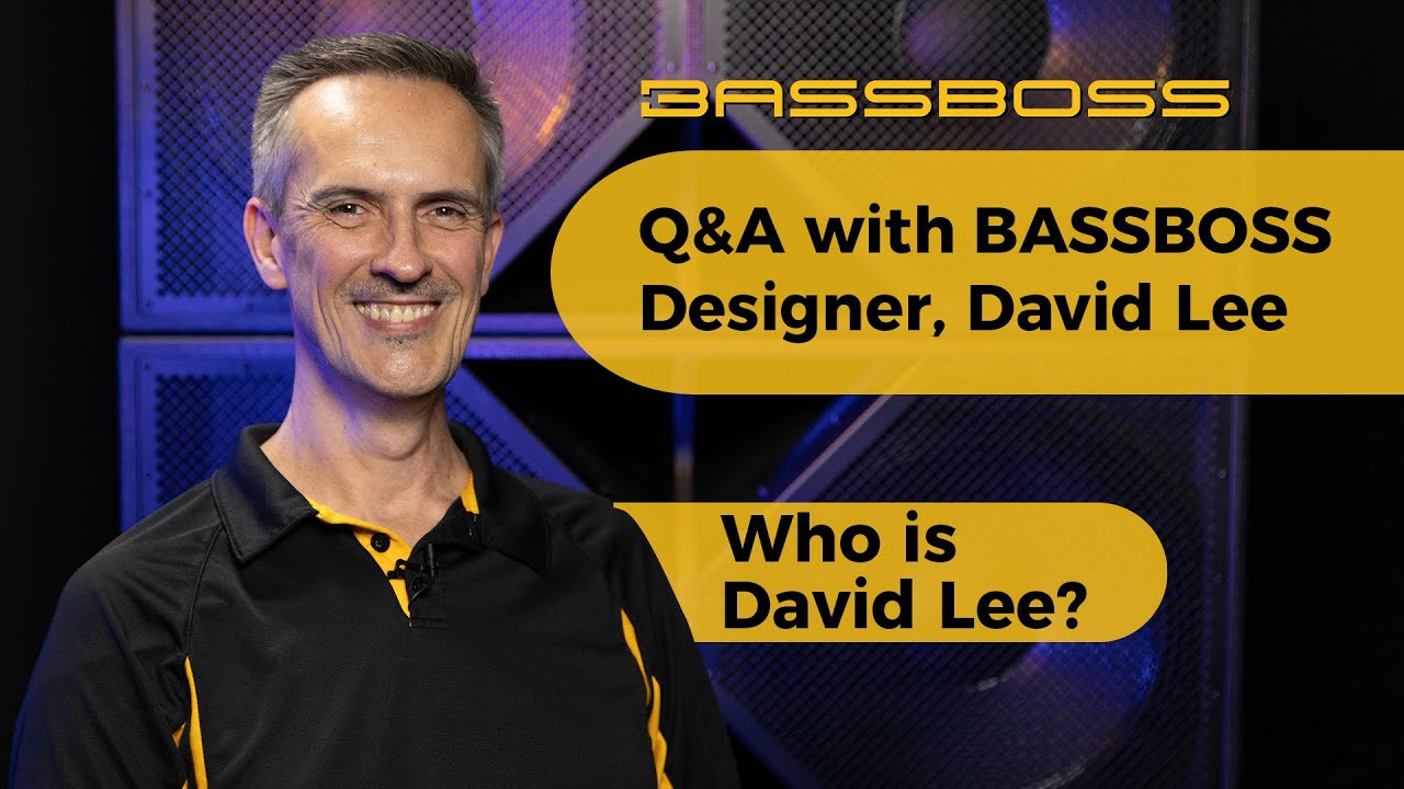 Q&A with BASSBOSS Designer David Lee | Who is David Lee?