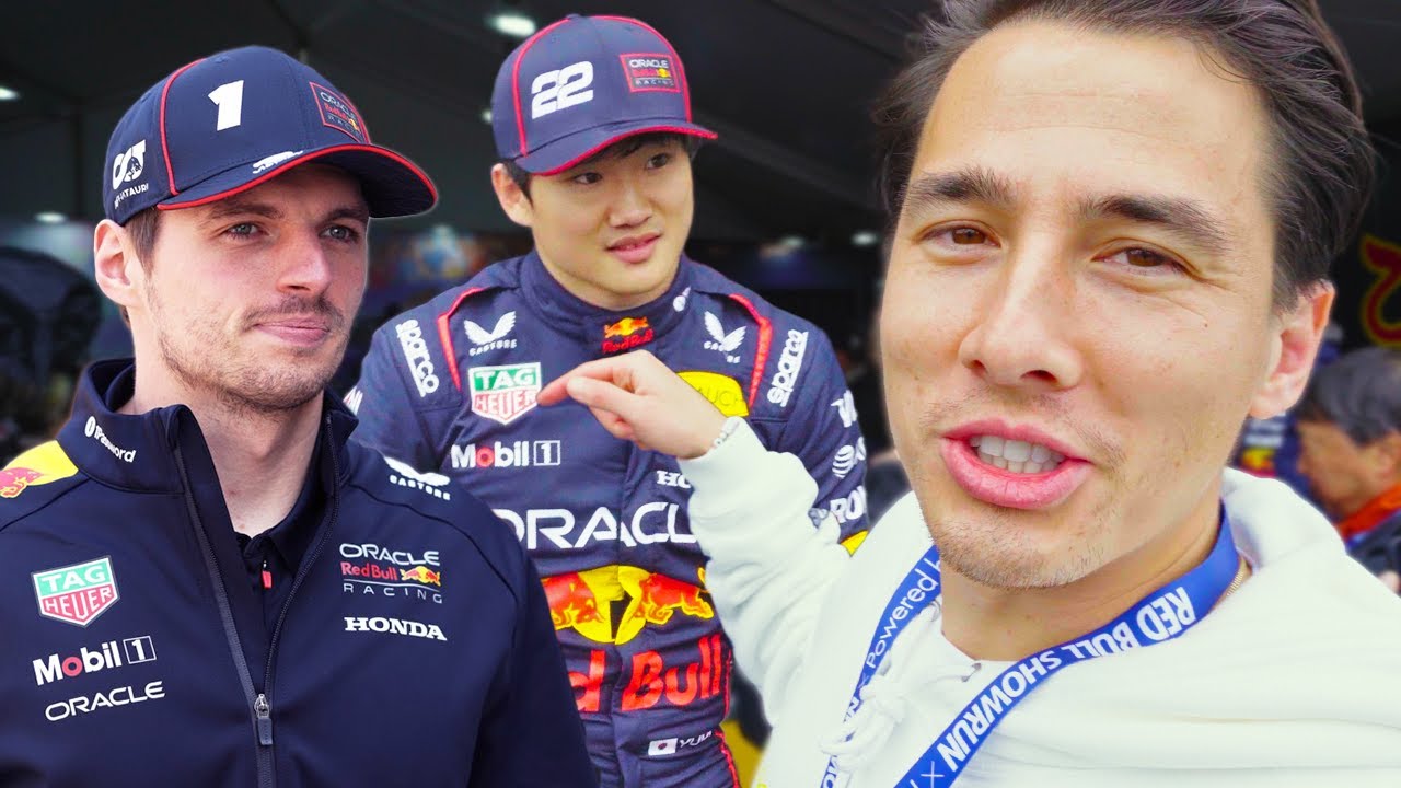 FILMING WITH YUKI TSUNODA & MAX VERSTAPPEN AT THE JAPAN GP!