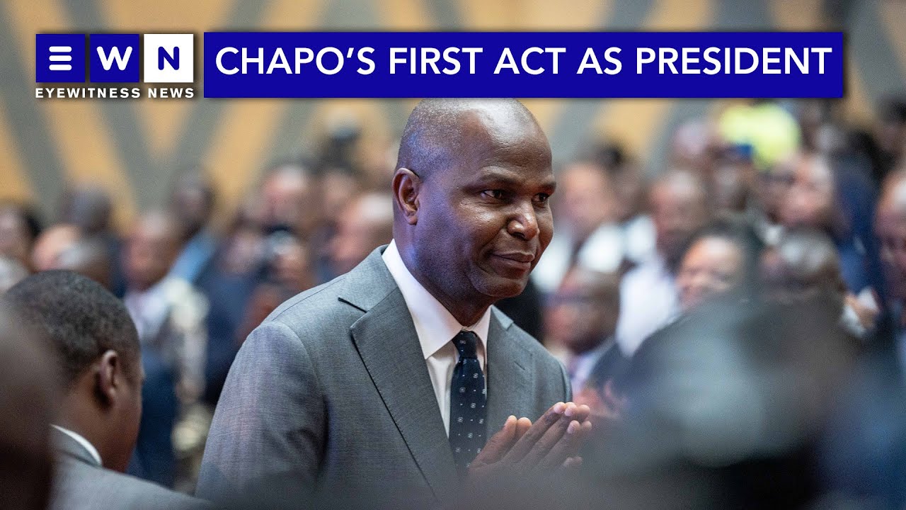 'It is a blessing to begin the first day of work' - Daniel Chapo's first day as Mozambican President