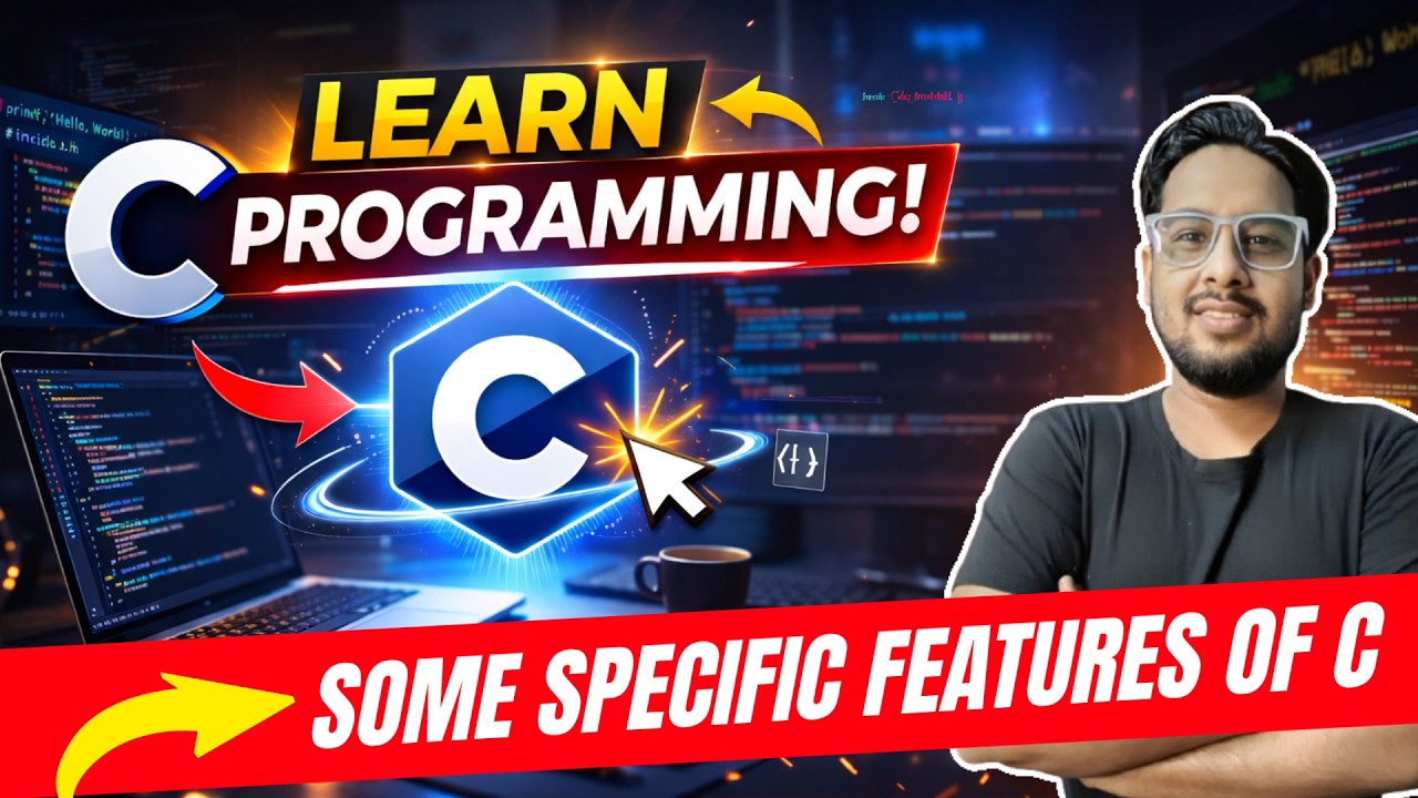 C Programming Lecture 4: Some Specific Features of C| Skill Campus