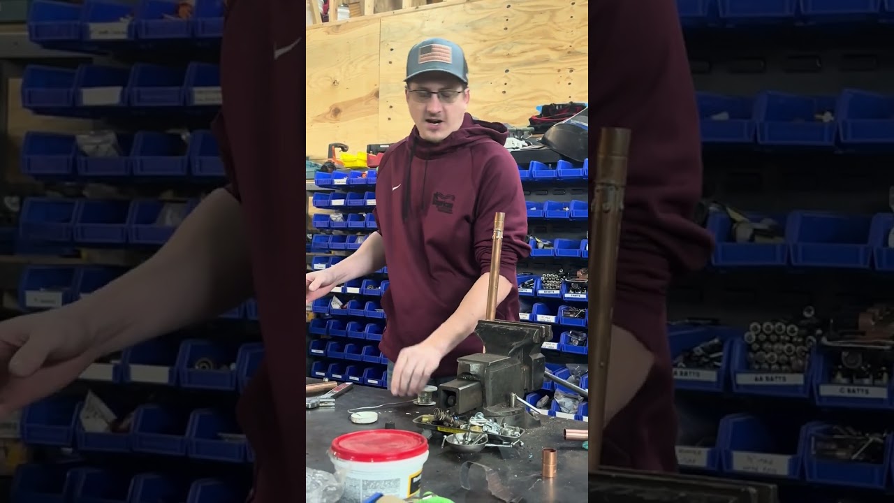 Soldering on a vertical to prevent runs