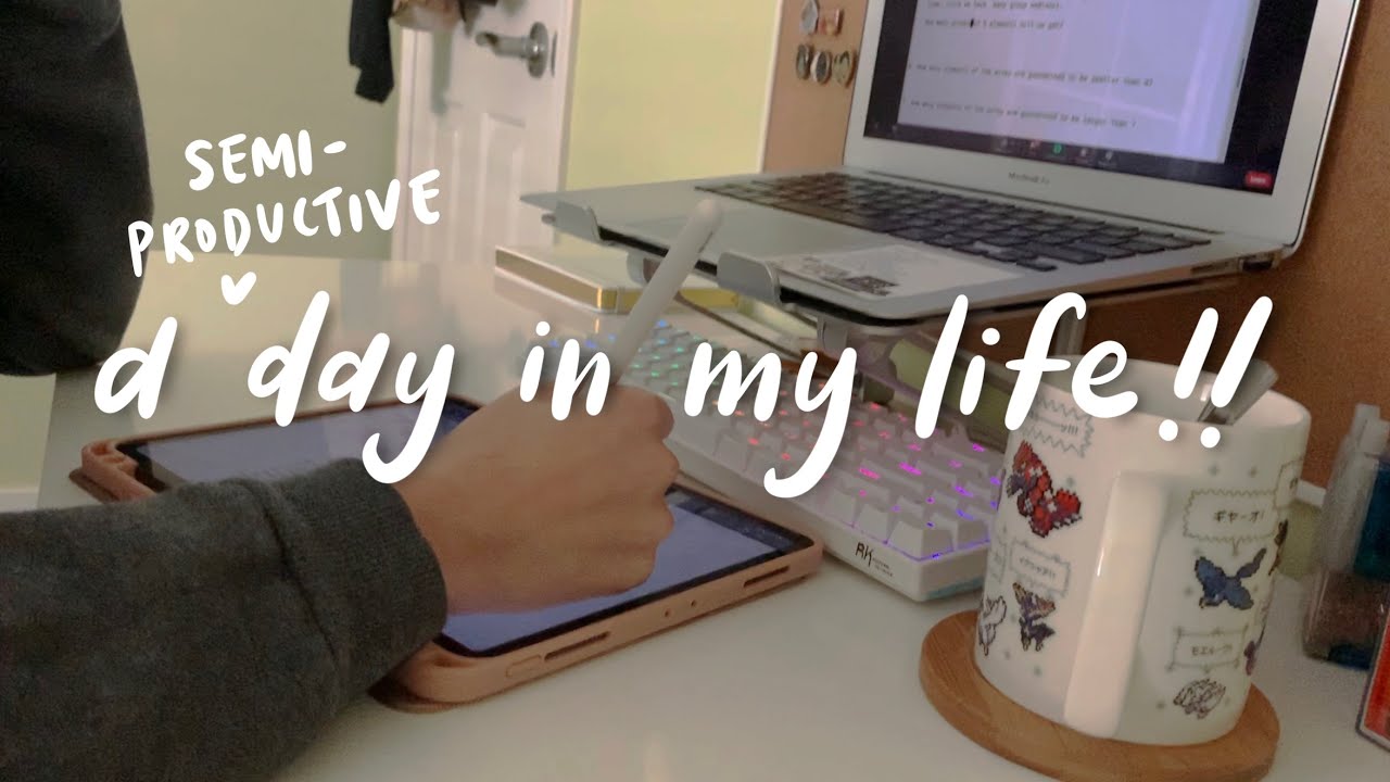 day in my life ft. zoom university!!
