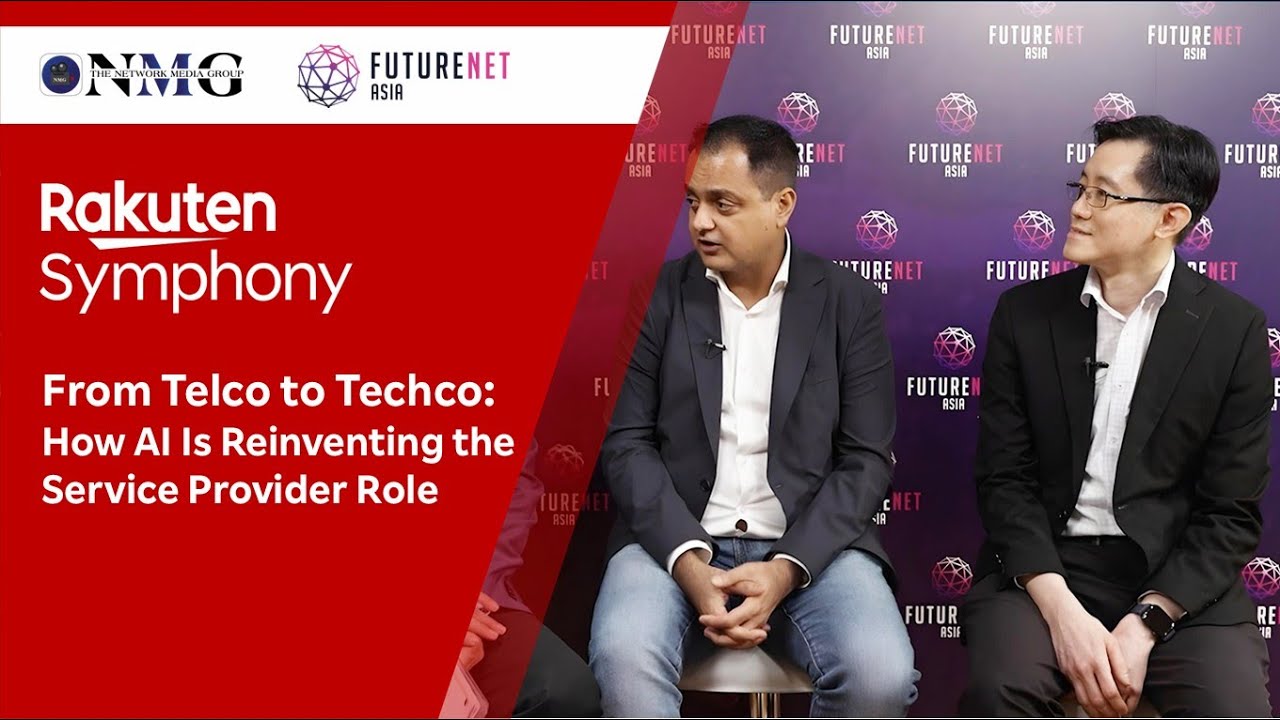 From Telco to Techco: How AI Is Reinventing the Service Provider Role | Rakuten Symphony x Singtel