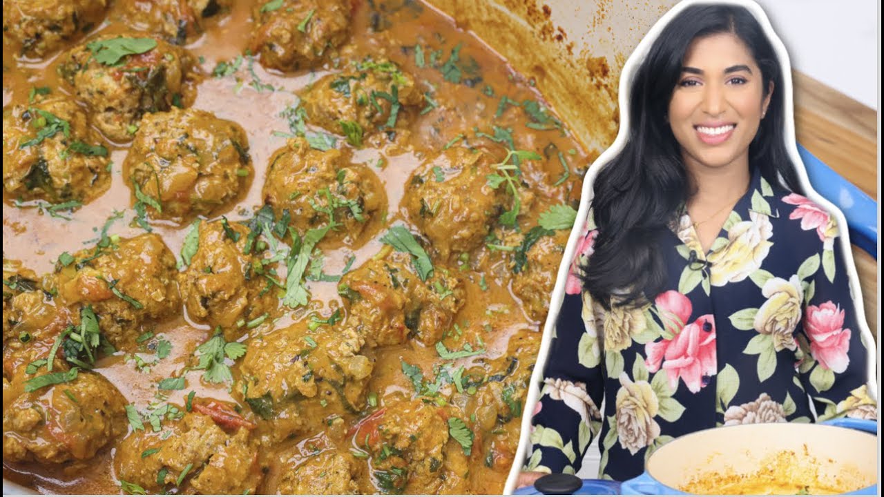 Creamy Coconut Chicken Kofta Curry (Top 5 curry of all time!)