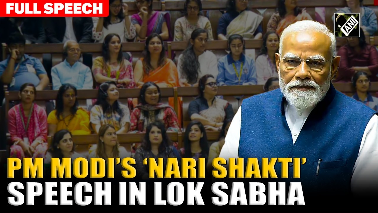 PM Modi bats for &lsquo;Nari Shakti&rsquo; in Lok Sabha as he speaks over Women Reservation & Delimitation