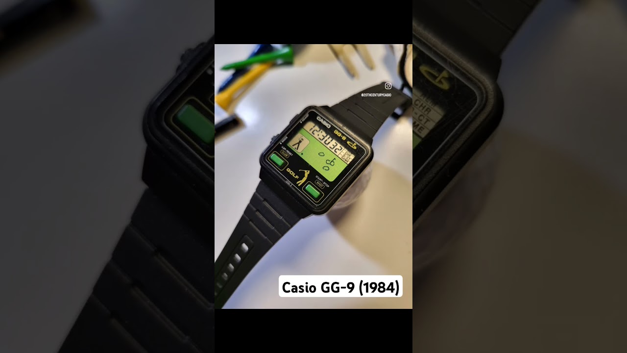 Casio GG-9 Golf Game Watch