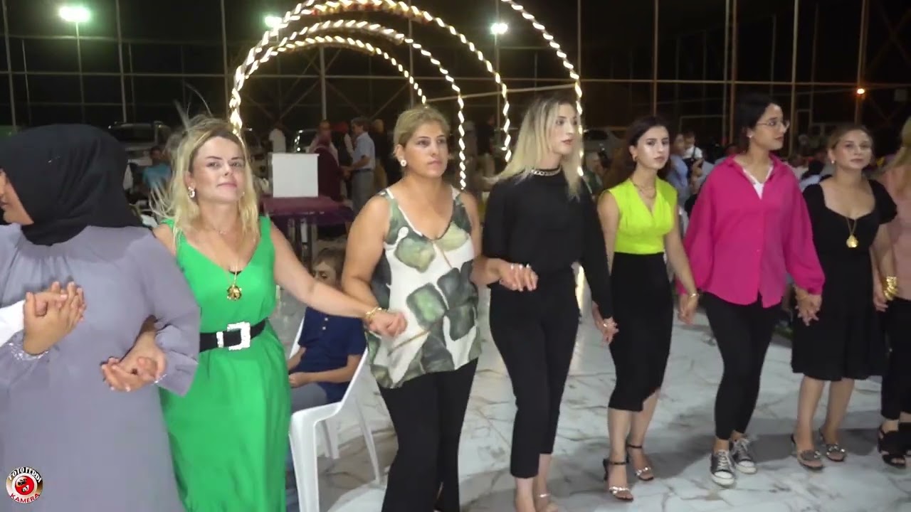 Hatay Kumlu da Uyggun Ailesi düğünü Akif müziğin çaldığı araapça müzikle coştu kumlu gençleri