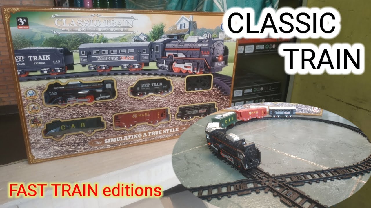 Review Mainan Kereta Api Classic Train 