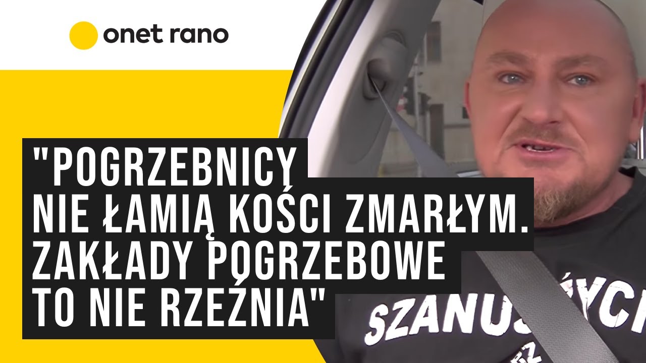 Grabarz: Nie ma sensu wkładać do trumny naładowanego telefonu. 2 metry pod ziemią nie ma zasięgu