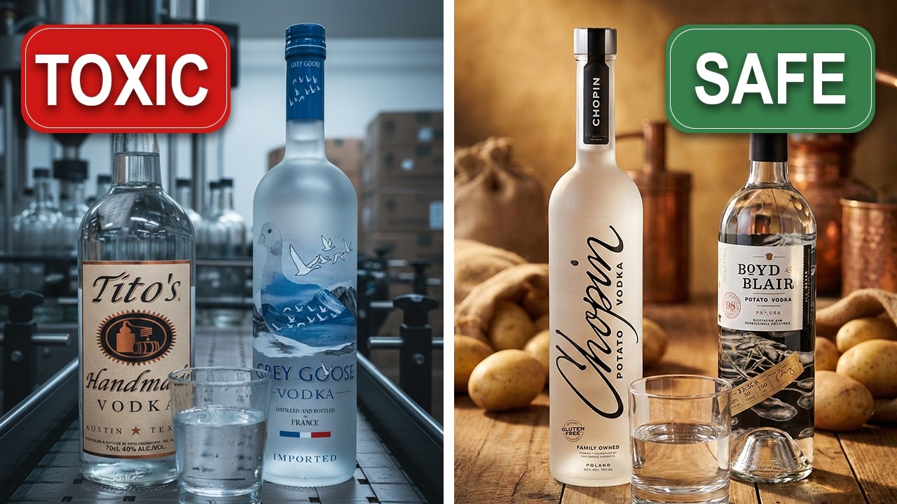 STOP Drinking These 9 TOXIC Vodkas And 2 That Are ACTUALLY Worth It