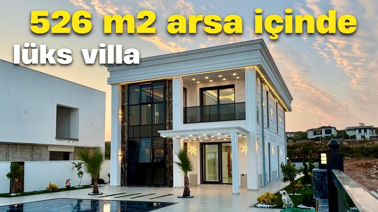 DİDİM’İN EN LÜKS EVİ 526 m2 ARSA İÇİNDE-A460 #didim #satılık #villa 