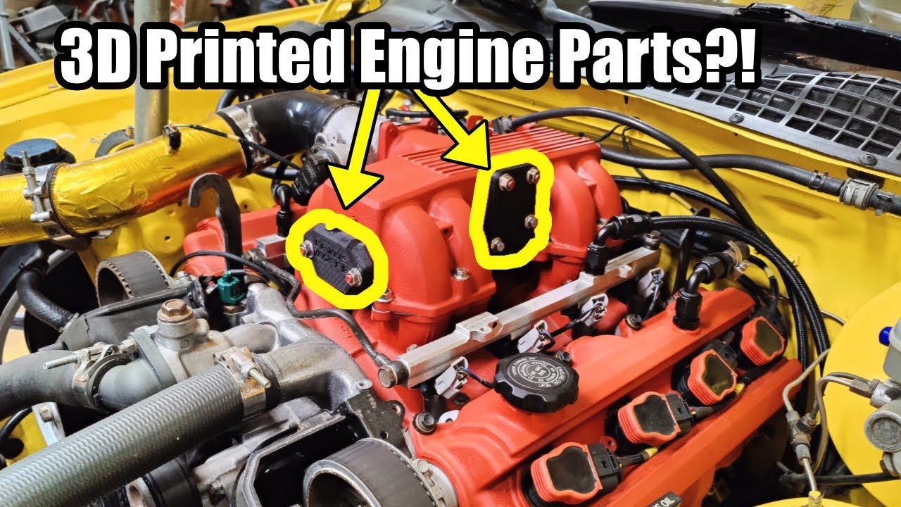 The Best 1UZ EGR delete! 3D Printed?!