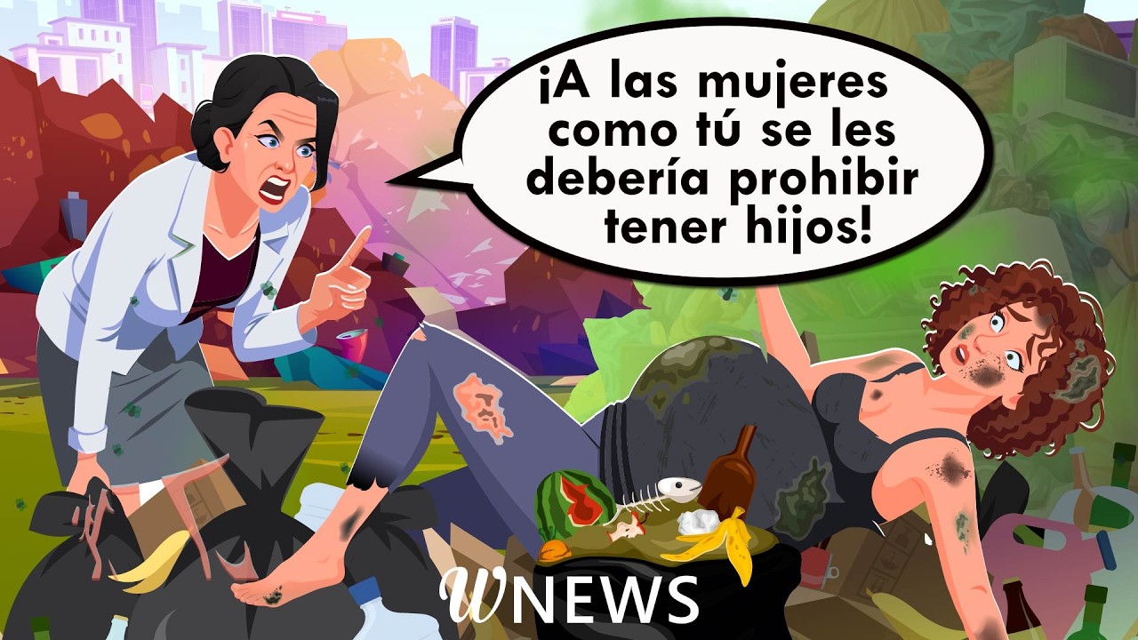 ¡A las mujeres como tú se les debería prohibir tener hijos!