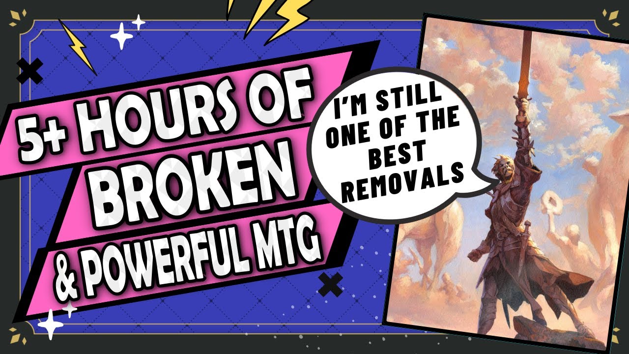 5+ Hours of Broken and Powerful MTG Cards To Fall Asleep To