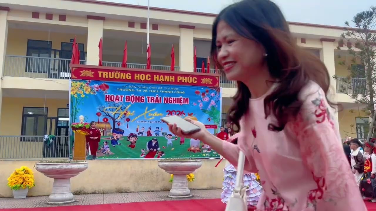 Ngày Hội Xuân trường TH&THCS Thành Công xã Chí Minh, Hưng Yên ngày 15/1/2026