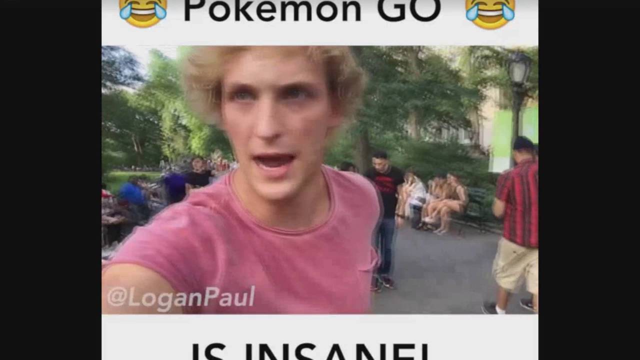 Pok&eacute;mon Go - Logan Paul Dragonite Prank in a Central Park!