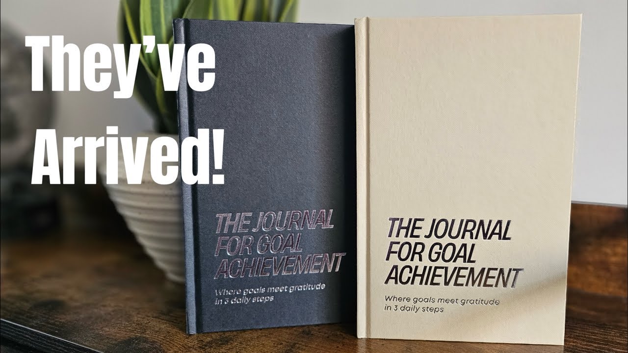 First Look at The Journal for Goal Achievement @GoalAchievementHub #journal #goalachievement #goals