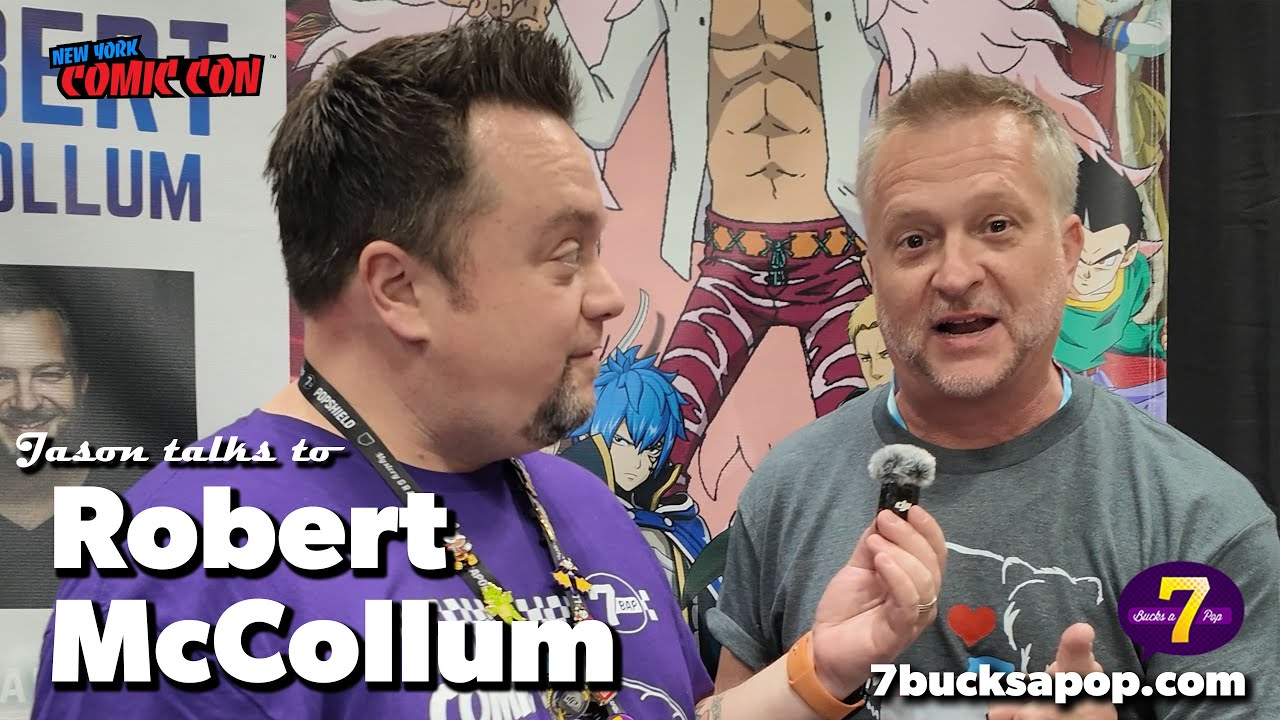 Robert McCollum is roaming NYCC in concentric circles!