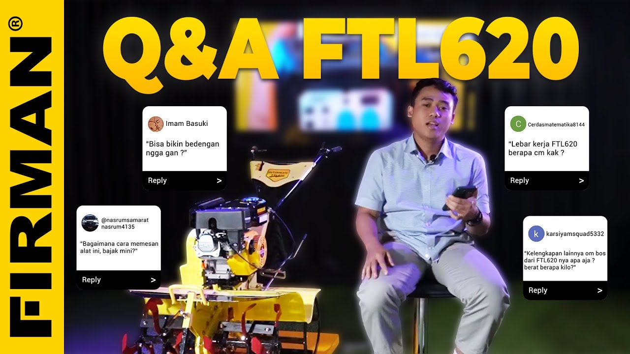 Cultivator double gardan bisa bikin bedengan ? | Q&A  FTL620