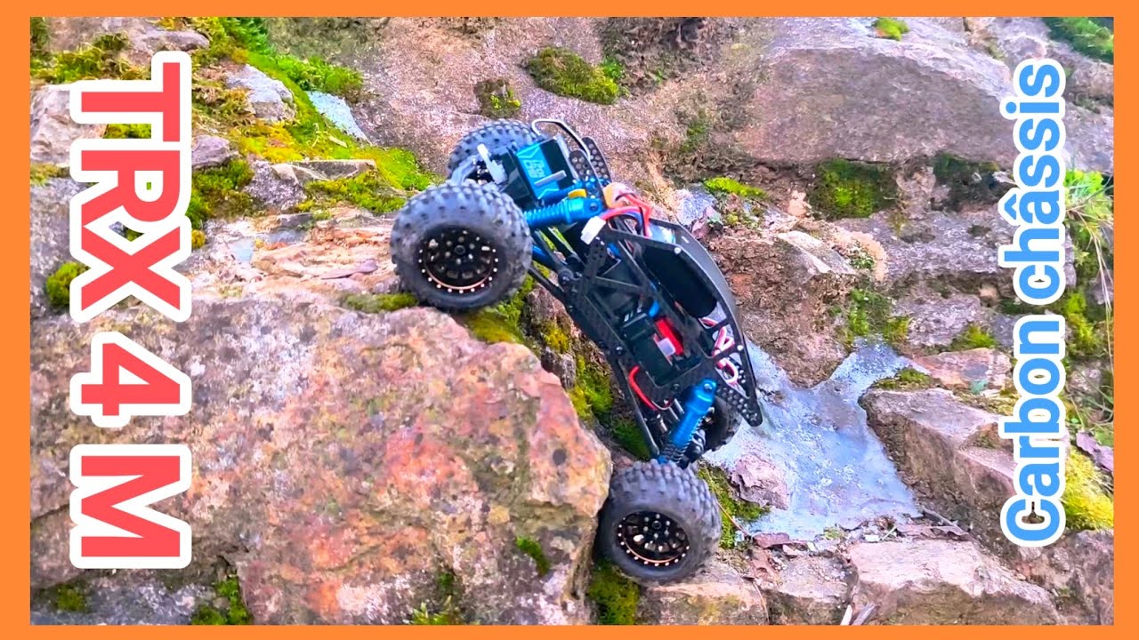TRAXXAS TRX 4 M Carbone Châssis, first ride 😲