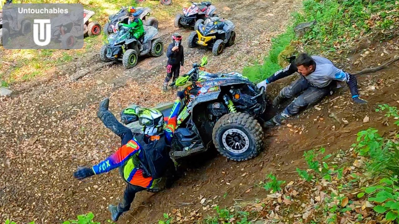 Extreme Hill Climbing Gone Wrong 😱 ATV❗️Can Am 2021 CAUGHT ON FIRE❗️