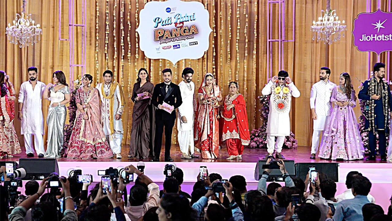 Pati Patni Aur Panga All Jodiya Revealed | Press Conference | celebrity jodis | 2 August