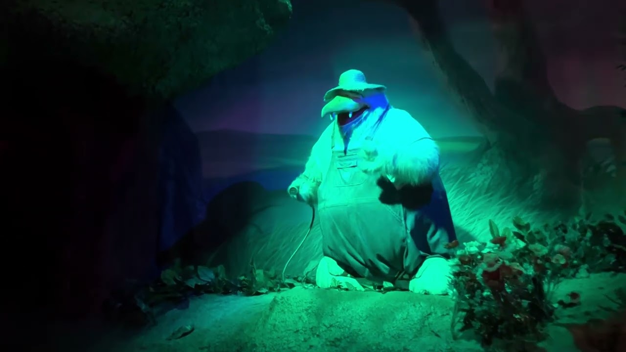 Monster Mansion Six Flags Over Georgia: On Ride POV