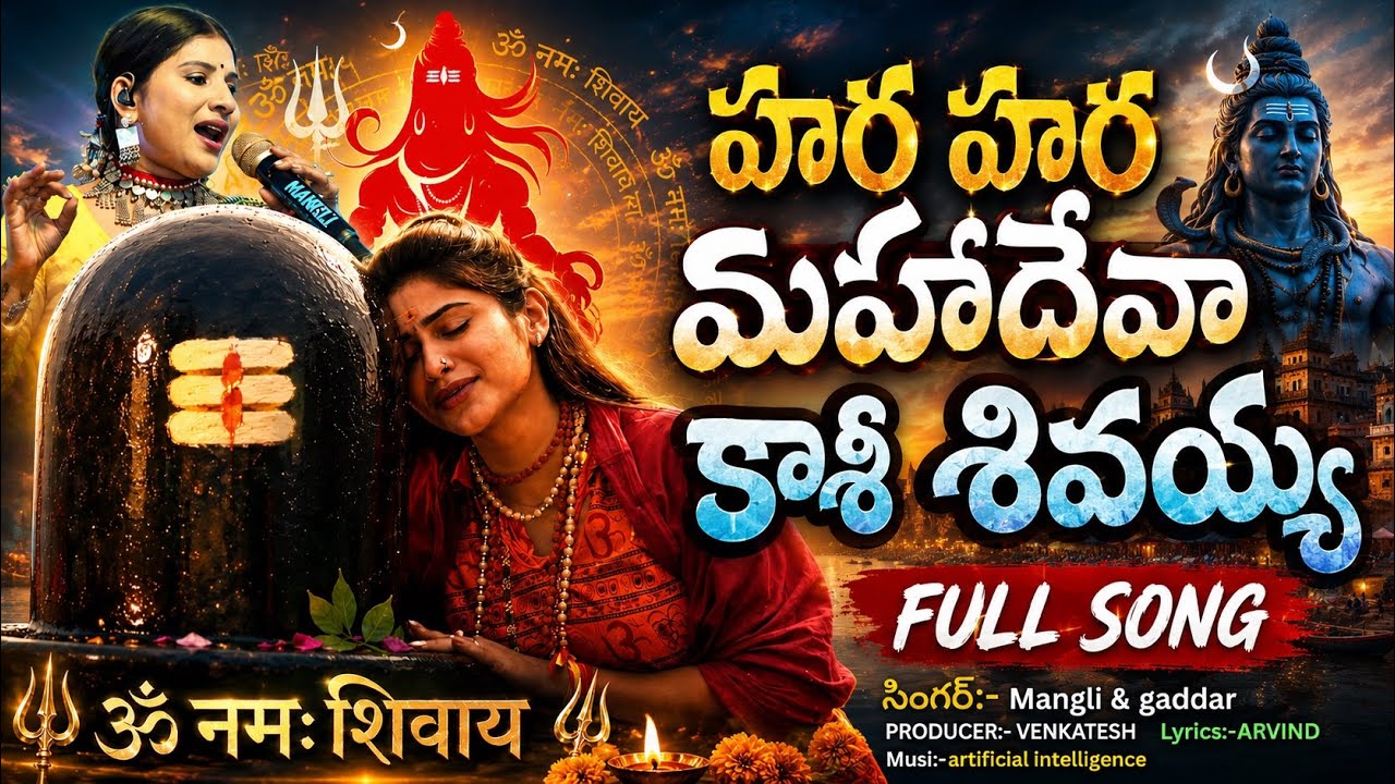 || హర హర మహాదేవ కాశీ  శివయ్యా || శివరాత్రి పాట ప్రోమో  ||  PROMO SONG 