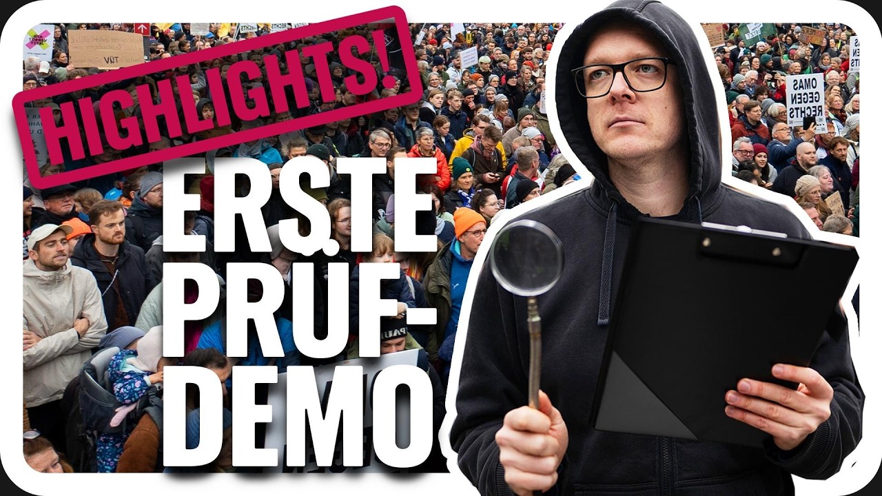 GEHT COMEDY AUF EINER DEMO? | Das war die erste PRÜF-Demo in Hamburg!