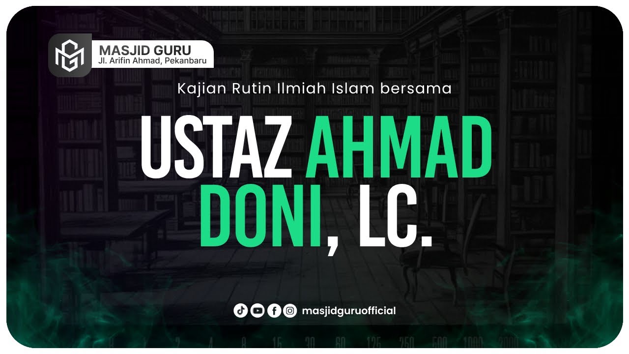 FIQIH IBADAH DI BULAN RAMADHAN - Ustadz Abu Yusuf Ahmad Doni, Lc  حفظه الله