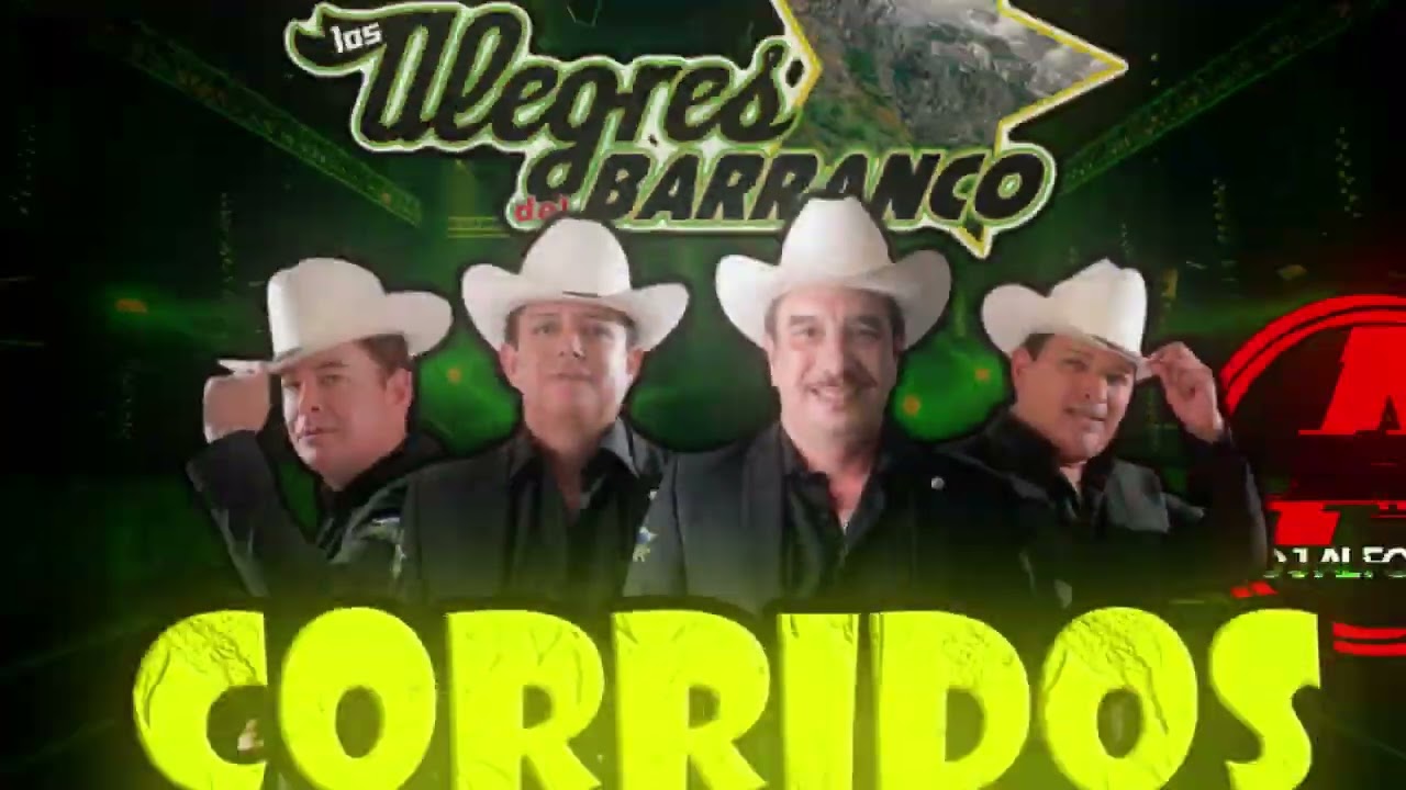Corridos Mix 🔥 LOS ALEGRES DEL BARRANCO 🔥 DjAlfonzo